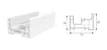 Sliding Fix Frame Profile 