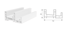 Sliding Frame Profile With Fly Swatter