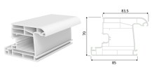 Inside Opening Door Profile 