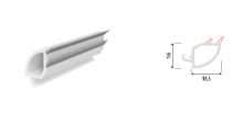 Double Glazing Bead Profile (24 mm)