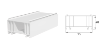 Frame Elevation Profile (40 mm)