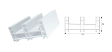 3 Track Sliding Frame Profile